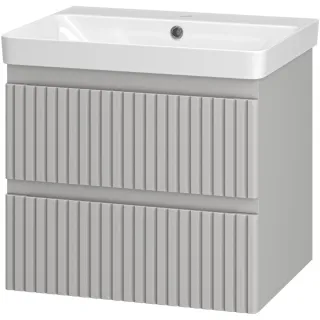 Подвесная тумба под раковину Brevita Victory 60 VIC-07060-0302Я серый